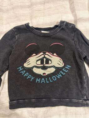 Kids Happy Halloween Graphic Disney Sweatshirt